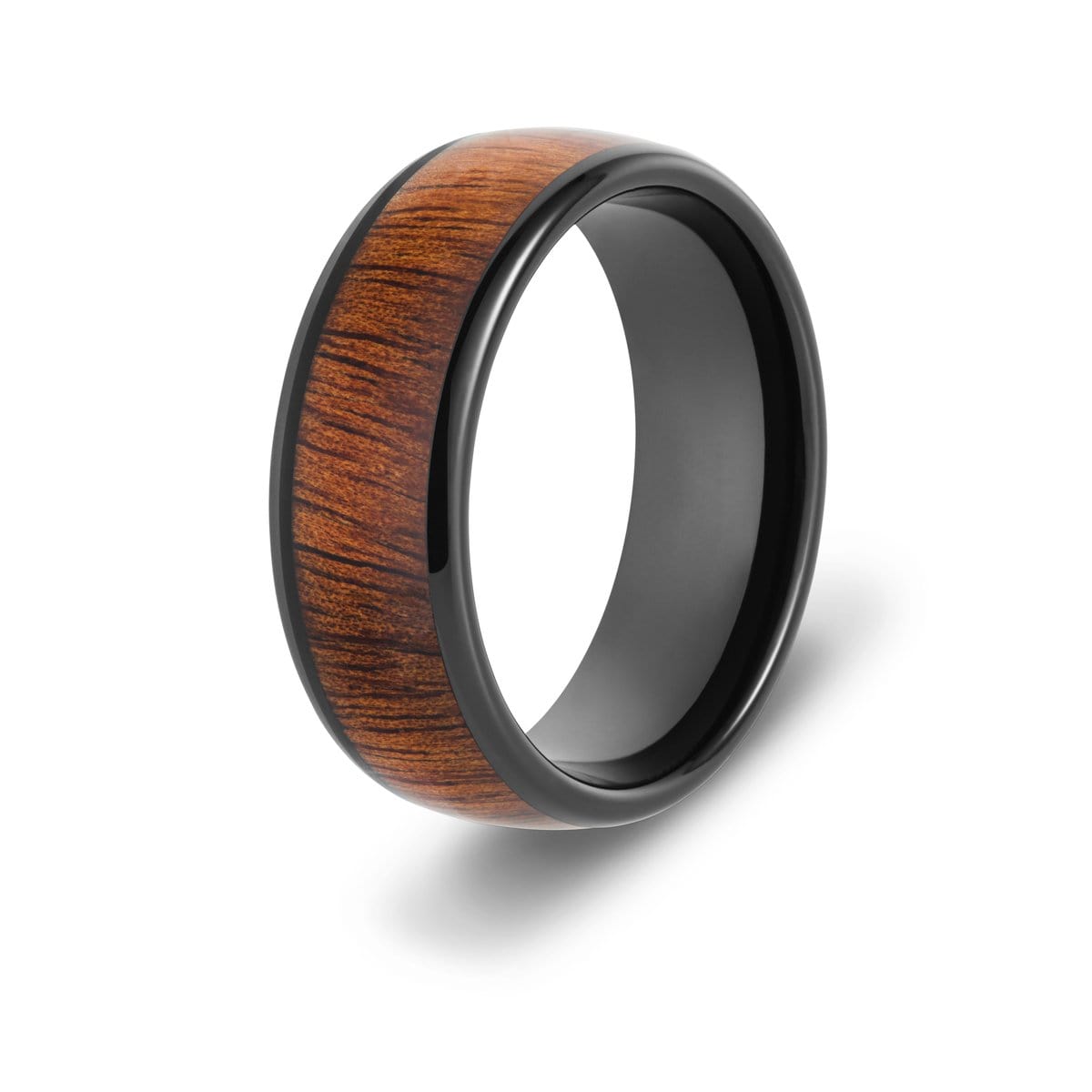 Men's Olive Wood Ring  Wood wedding rings - ETRNL