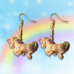 unicorn earrings