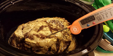 Alpha Grillers Instant Read Meat Thermometer for Grill and Cooking. Be