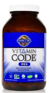 Garden Of Life Vitamin Code Raw Men S Multivitamin Oak Street