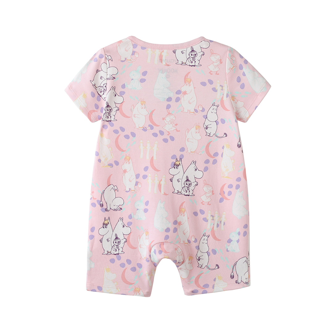 Vauva x Moomin All-over Print Short Sleeves Romper – My Little Korner