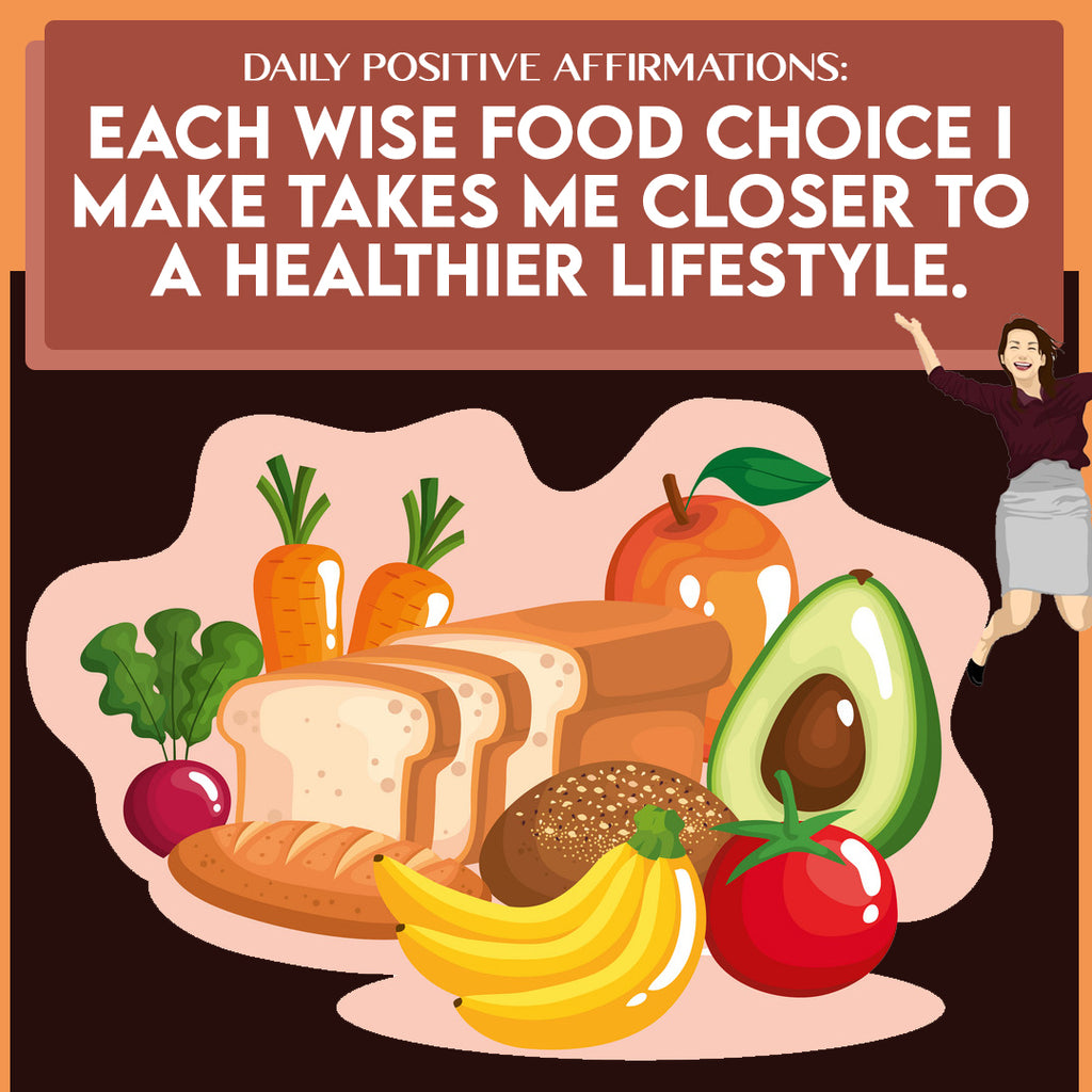 Daily Positive Affirmations: Each Wise Food Choice I Make Takes Me Clo ...