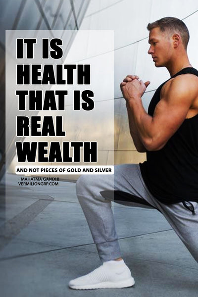 Health is real wealth