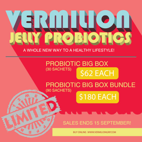 Fun and tasty Vermilion jelly probiotics
