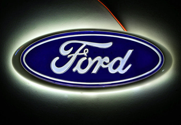 LED Emblem for Ford, Front Car Grill Badge — RAYMAX LUMINOUS GEAR