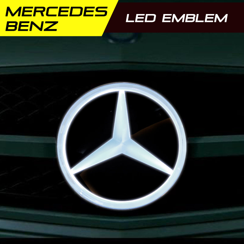 mercedes led badge