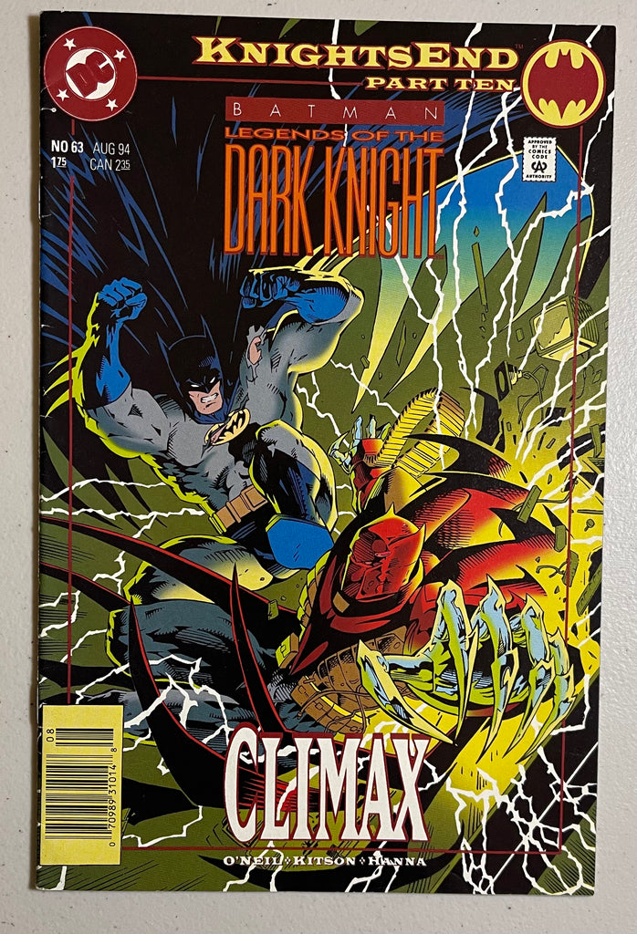Batman Legends of the Dark Knight 63 Newstand Edition DC 1994 - – Darkomics