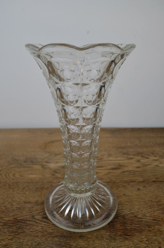 antique tall glass vases