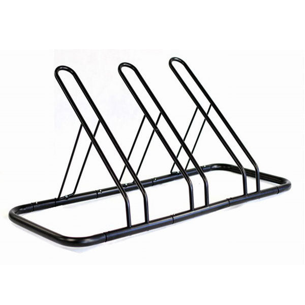 3 bike floor rack