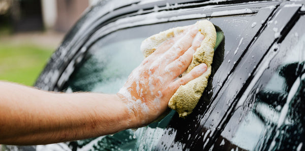 Auto wassen met Dreft