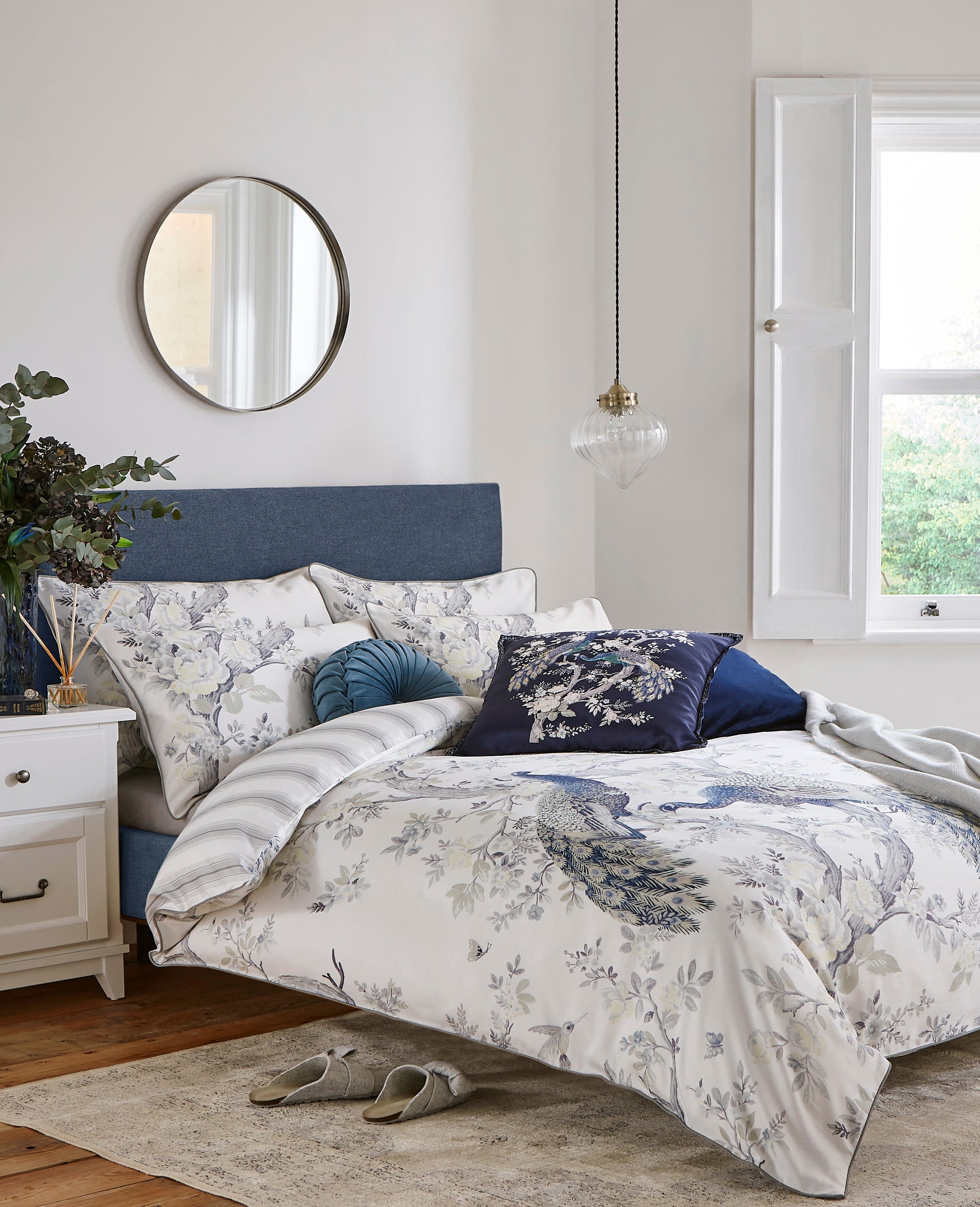 Laura Ashley ΣΕΤ ΠΑΠΛΩΜΑΤΟΘΗΚΗ 3ΤΕΜ. ΥΠΕΡΔΙΠΛΗ Belvedere Midnight 8754886082890