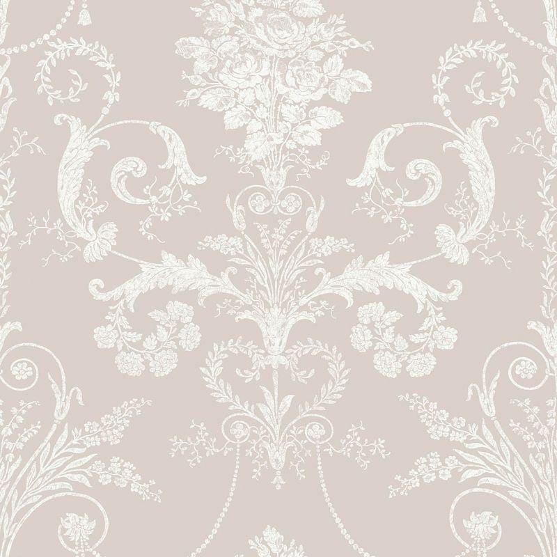 Laura Ashley ΤΑΠΕΤΣΑΡΙΑ Josette White – Dove Grey 1000x53cm 6942723735747