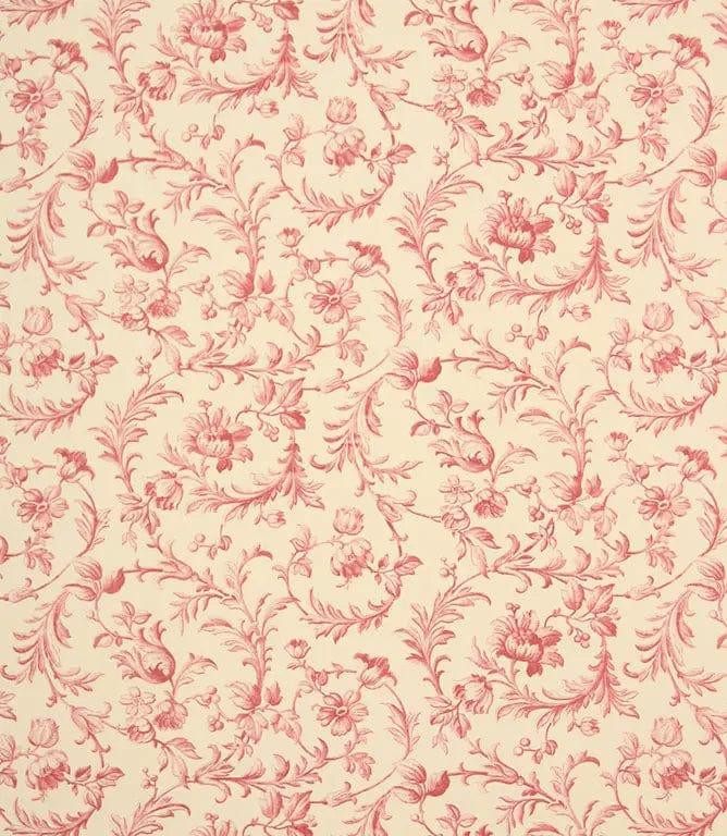 Laura Ashley ΥΦΑΣΜΑ Irronwork Scroll Cranberry ΜΕ ΤΟ ΜΕΤΡΟ ΦΑΡΔΟΥΣ 137ΕΚ 7609964691676