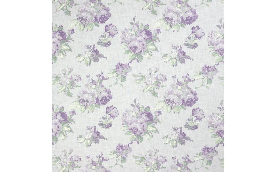 Laura Ashley ΥΦΑΣΜΑ Violetta Silver White ΜΕ ΤΟ ΜΕΤΡΟ ΦΑΡΔΟΥΣ 137ΕΚ 7609965117660