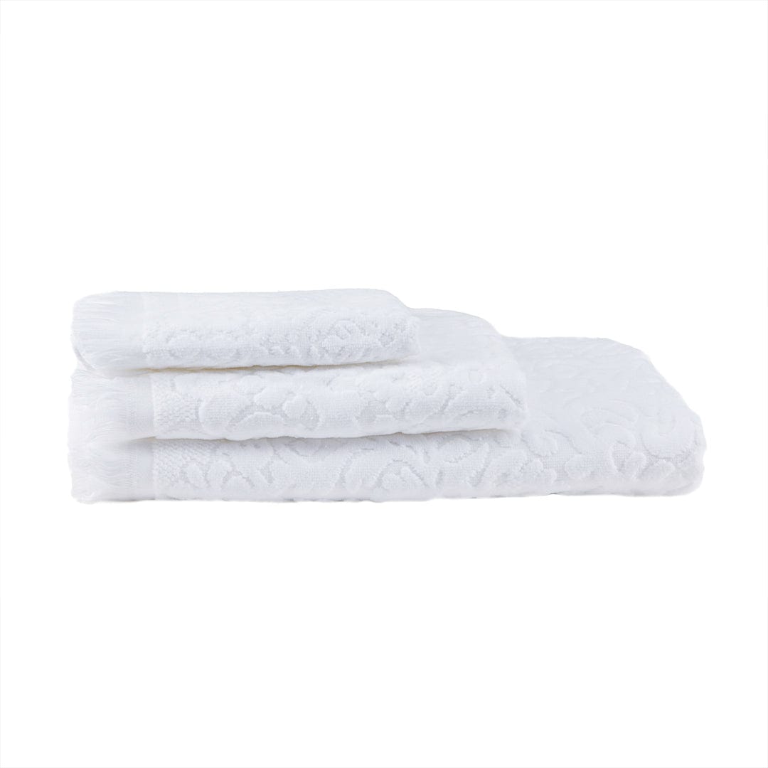 Laura Ashley Πετσέτα Μπάνιου Tuileries White 90x150