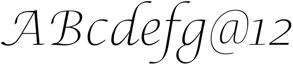 can i use lucida calligraphy font