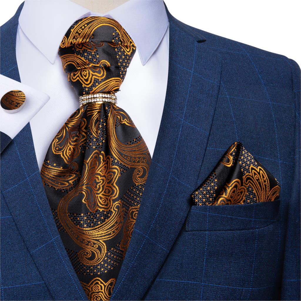 100% Silk Ascot Cravat – UPSCALE LIFESTYLE