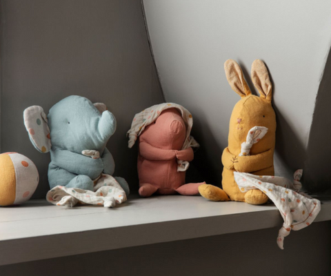 Maileg Lullaby friends is a collection with beautiful items for babies.