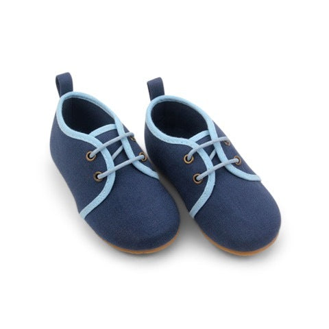 NAVY OXFORD SHOES - sugarloaf