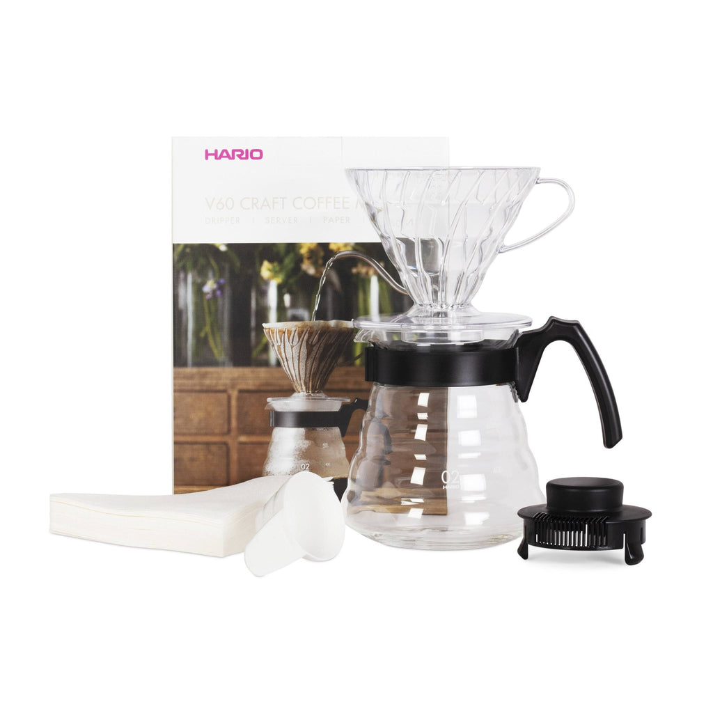 HARIO V60-02 Ceramic Dripper Set (White) – Hario Canada