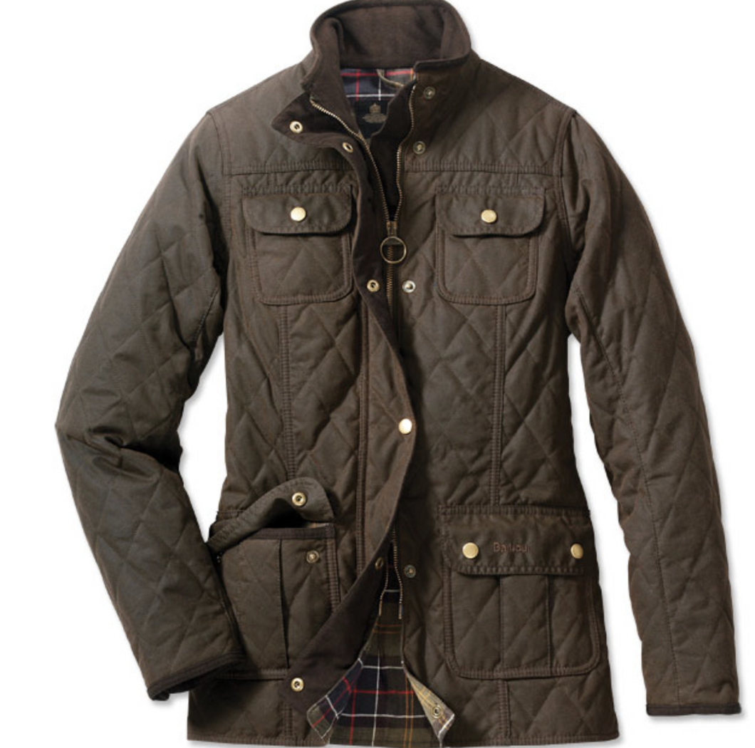 Barbour Quilted Utility Wax Jacket 
