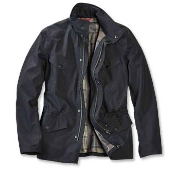 barbour jacket rain