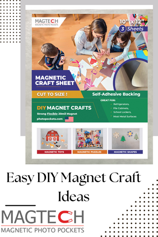 Face Paper for 3 pack Magnetic Craft Sheets for DIY magnet Crafts