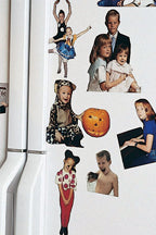 Photos on refrigerator