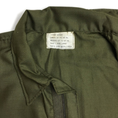 SHIRT, FLYER'S, HOT WEATHER, FIRE RESISTANT NYLON, OG-106, 1972 dated ...