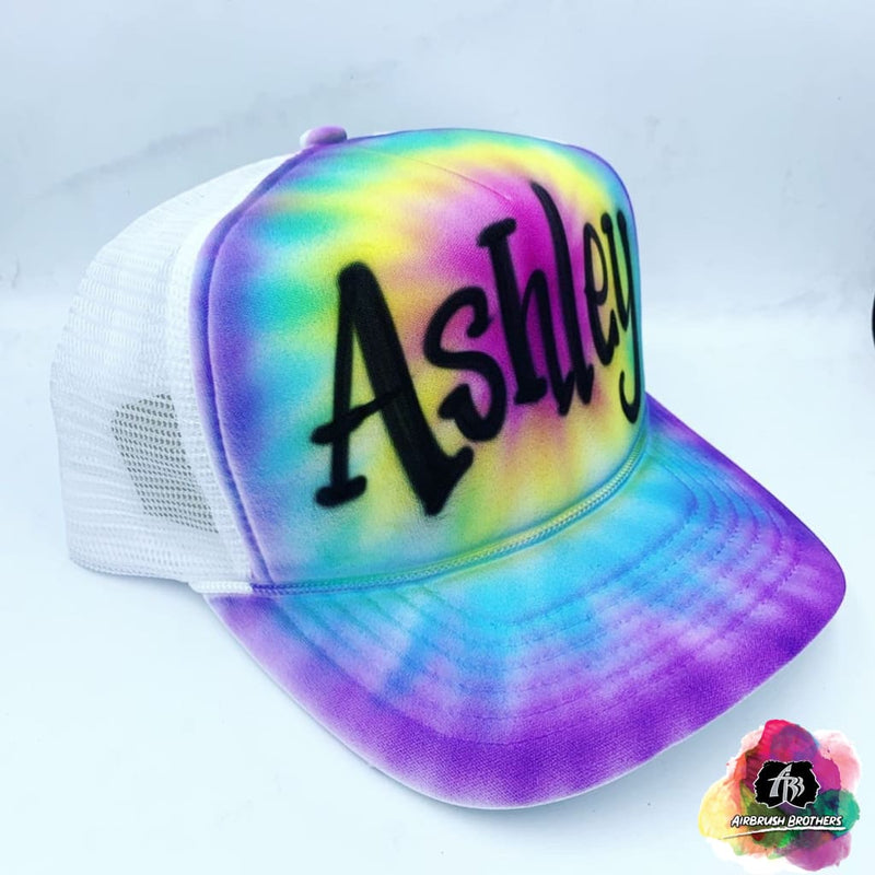 Airbrush Tie Dye Hat Design – Airbrush Brothers