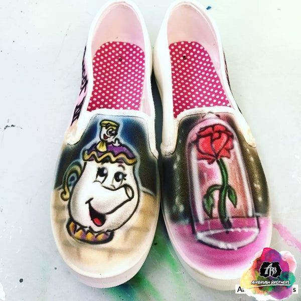 airbrushed vans shoes