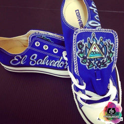 El Salvador Airbrush Shoes – Airbrush Brothers