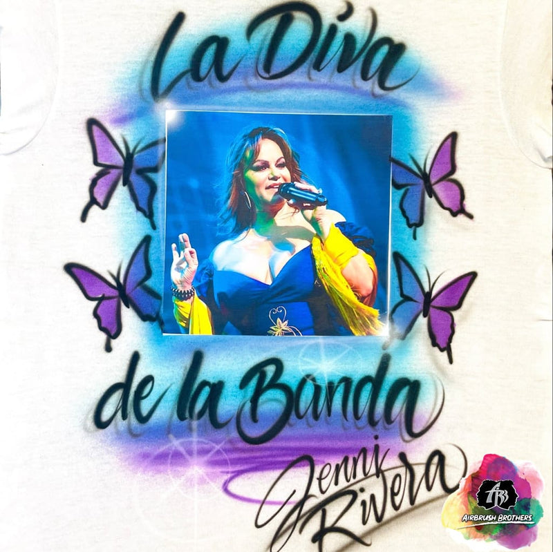 Airbrush Jenni Rivera Shirt Design – Airbrush Brothers