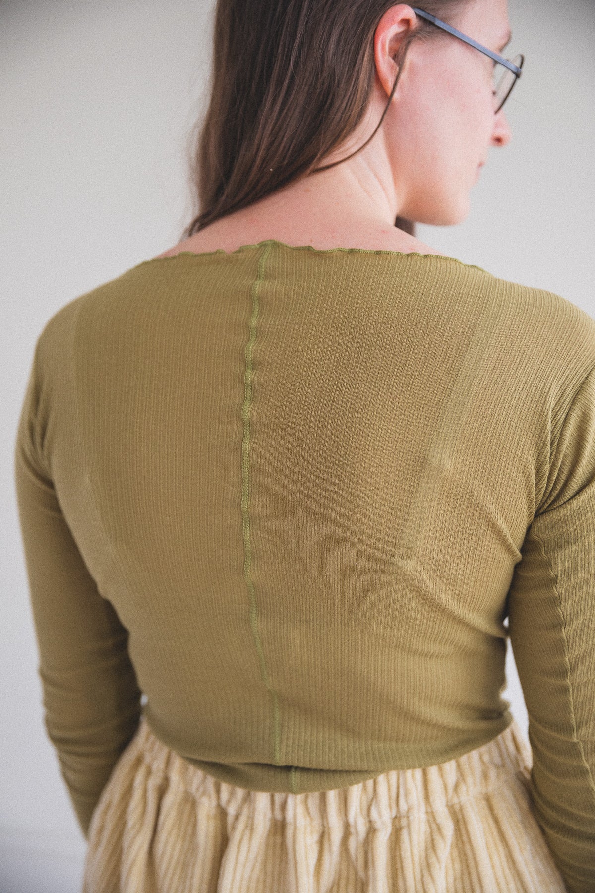 PAMA LONGSLEEVE IN GALTI GREEN