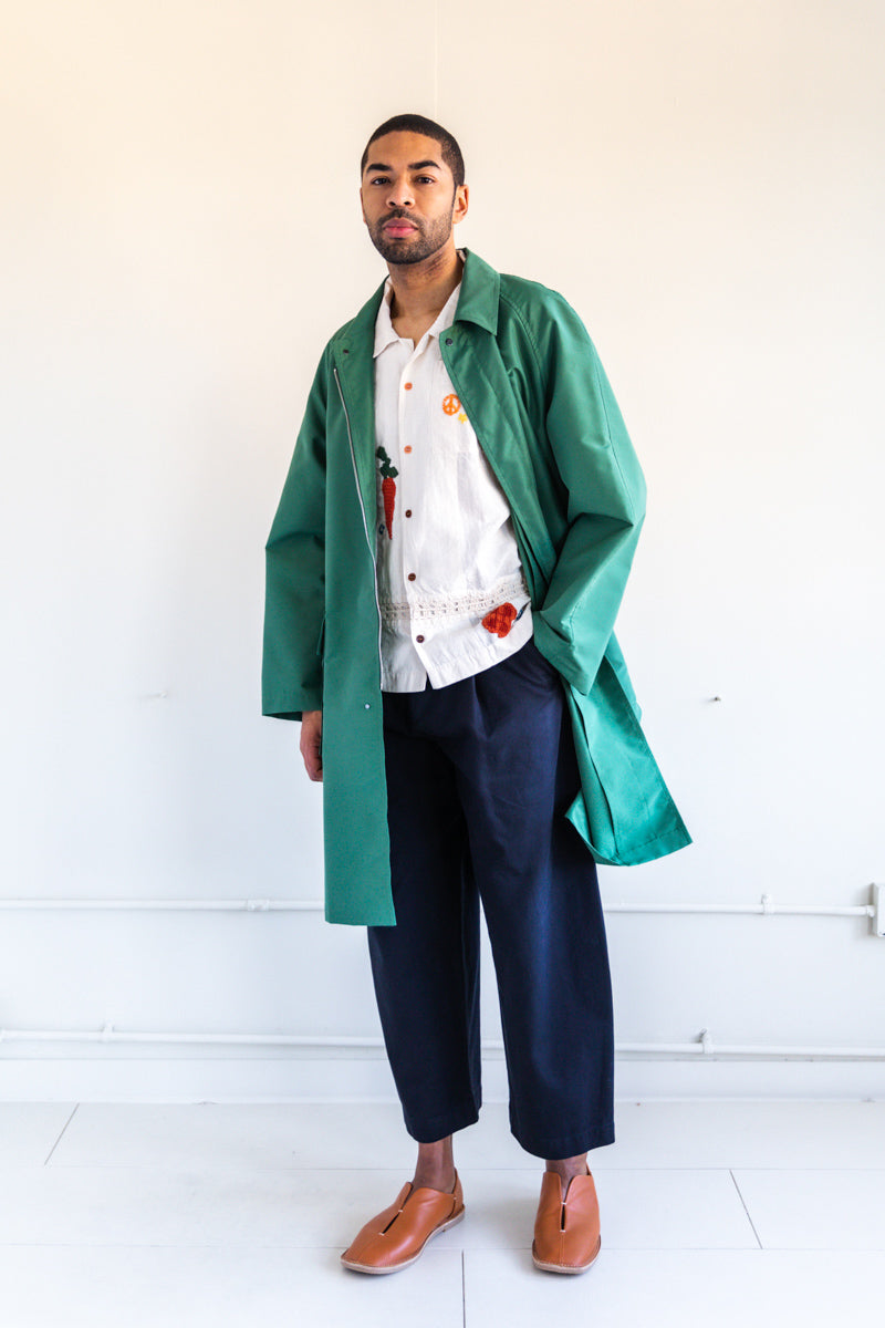 ナエSoutien Collar Trench Coat_Stonegray | www.mobmaxime.com