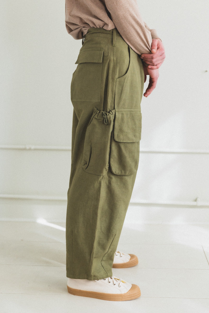 STORYmfg. Forager Pants - Khaki Slub