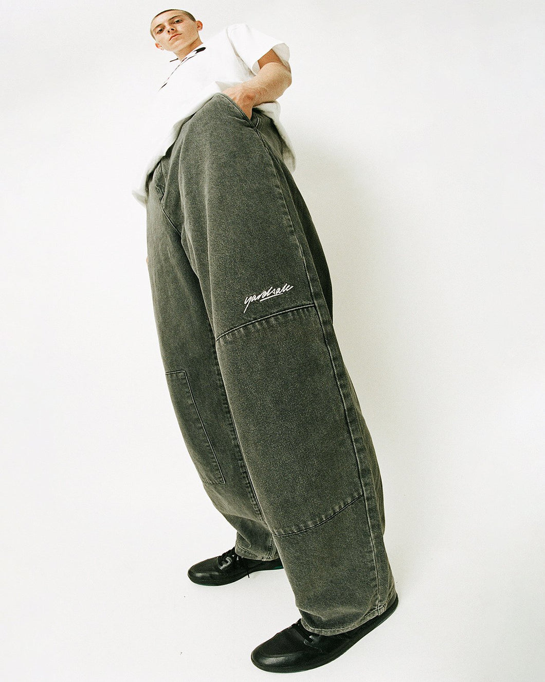 新品 】 Yardsale denim デニム green グリーン - パンツ