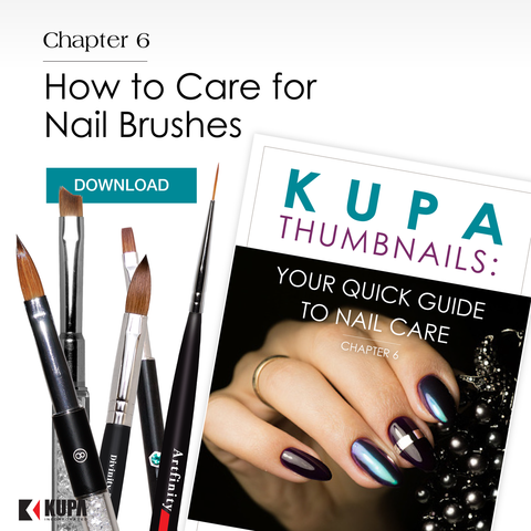 Miniaturas de Kupa Capítulo 6: Cómo cuidar los cepillos para uñas – Kupa Inc