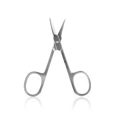 FVION Curved Cuticle Scissors Extra Fine for Women, Men and Professionals -  Stainless Steel Small Manicure Scissors with Precise Pointed Tip Grooming