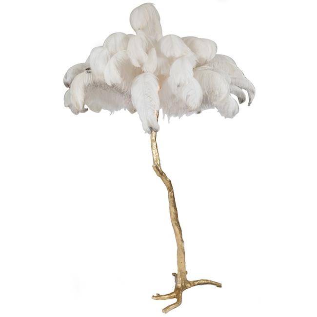 ostrich feather light