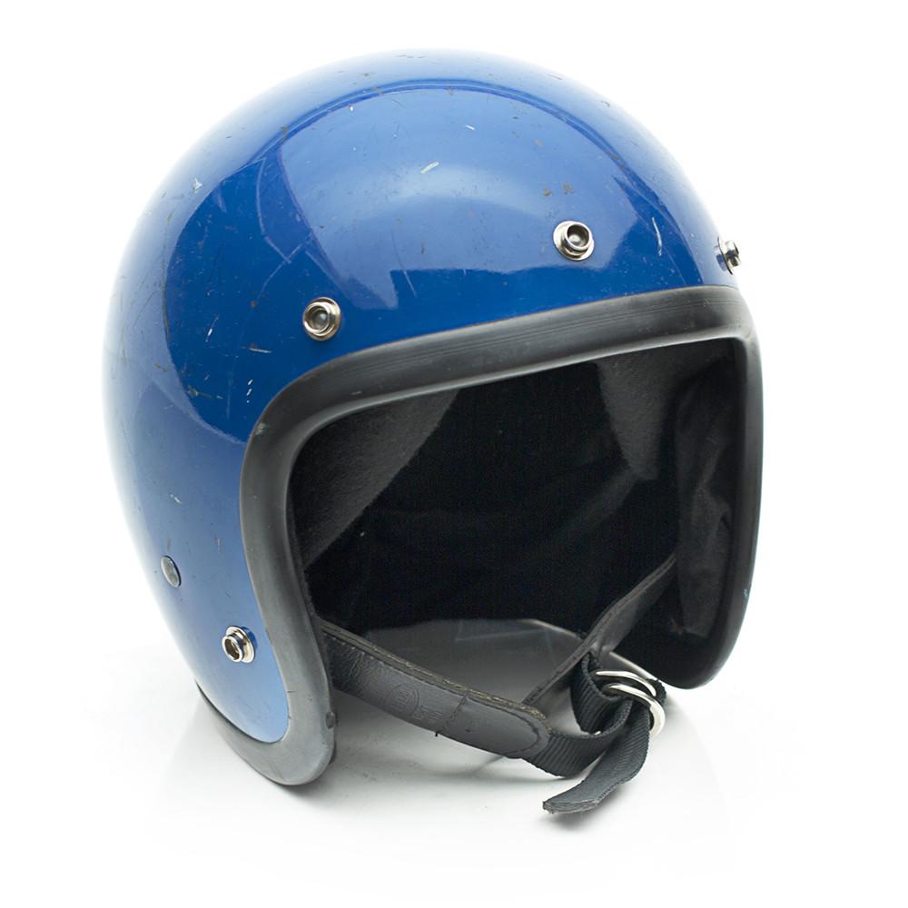 Blue Motorbike Helmet - Modernica Props