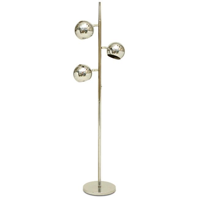 chrome ball floor lamp