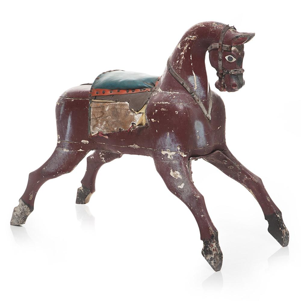 Antique Wooden Toy Horse - Gil & Roy Props