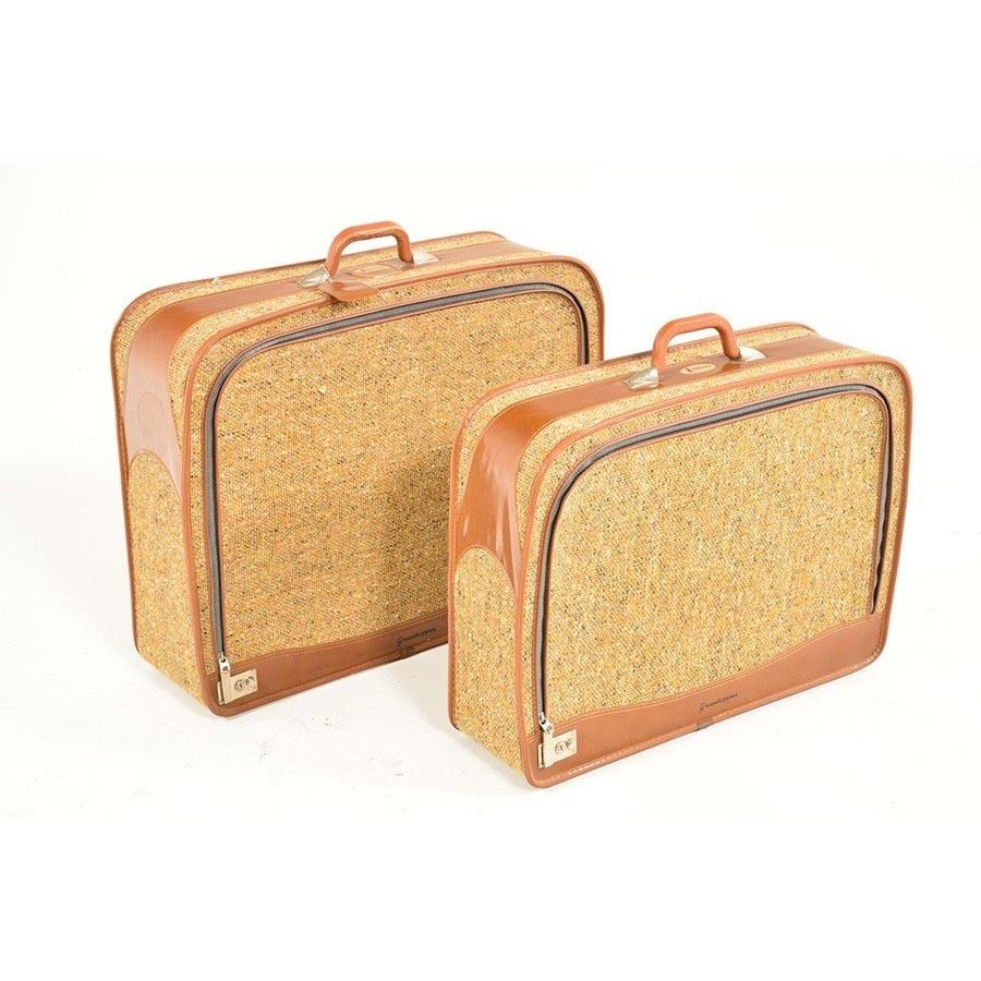 fabric suitcase set