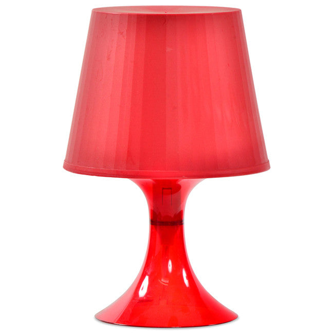 Red Plastic Desk Lamp - Modernica Props