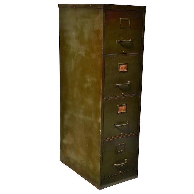 American Metal Products Corp Filing  Cabinet  Modernica Props