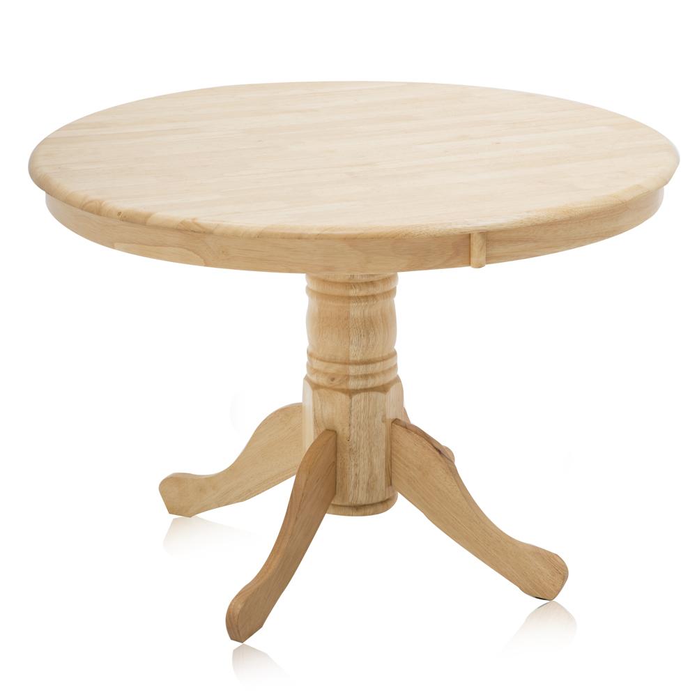 Light Wood Round Table Modernica Props
