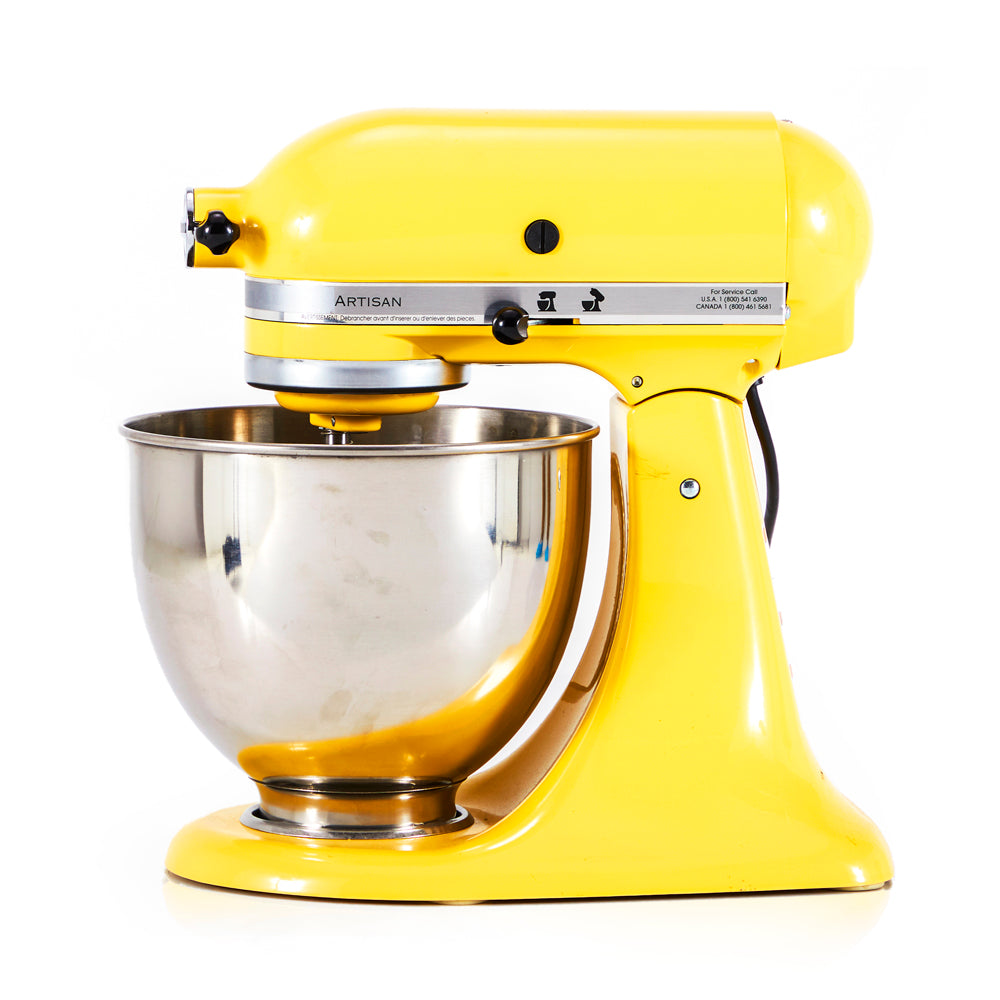 Modern Yellow Kitchen-Aid Mixer - Modernica Props