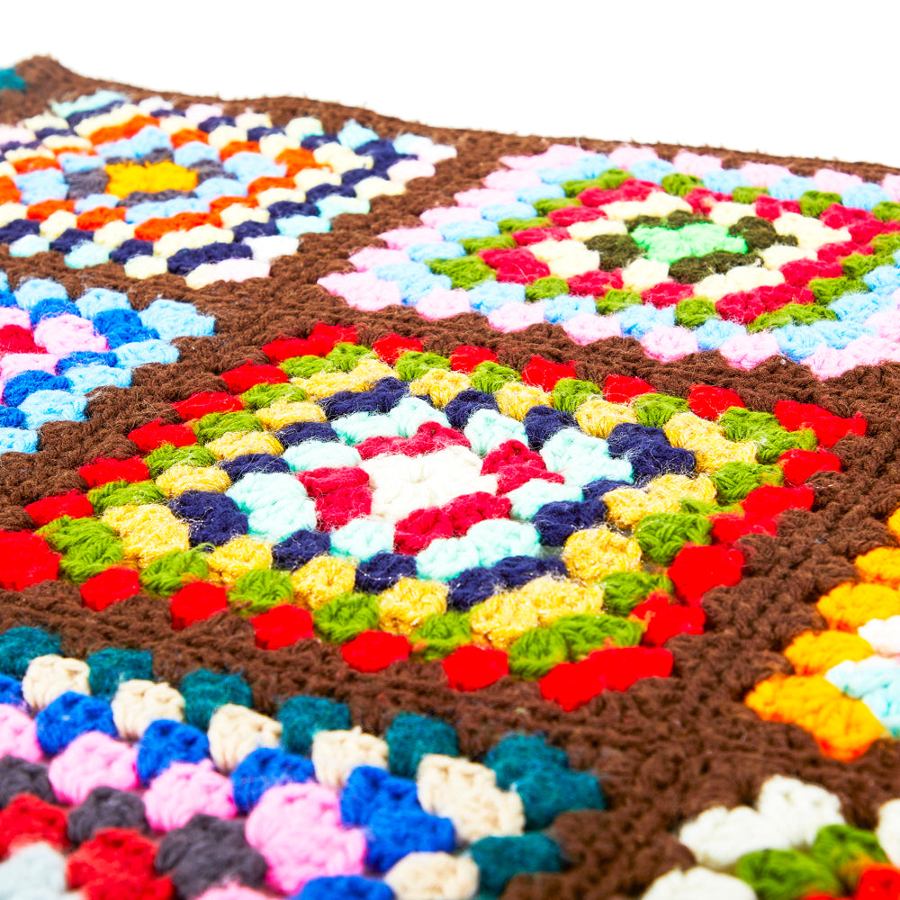 Multicolor Knit Blanket Gil & Roy Props