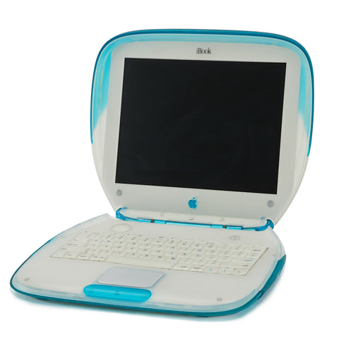 Orange Apple iBook Laptop - Gil & Roy Props